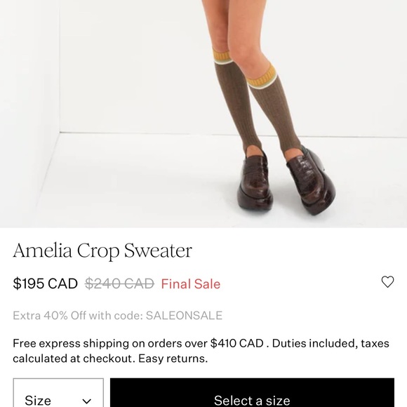 For love and lemons sweater - Picture 5 of 6